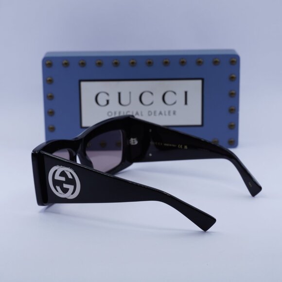 Final Price! Gucci GG1842S 006 White/Black/Brown Sunglasses main image 9